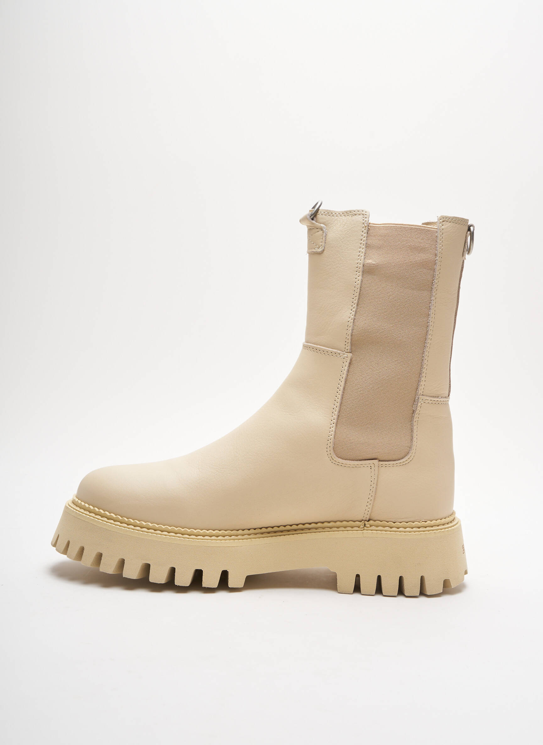 Bronx Bottines Femme couleur beige