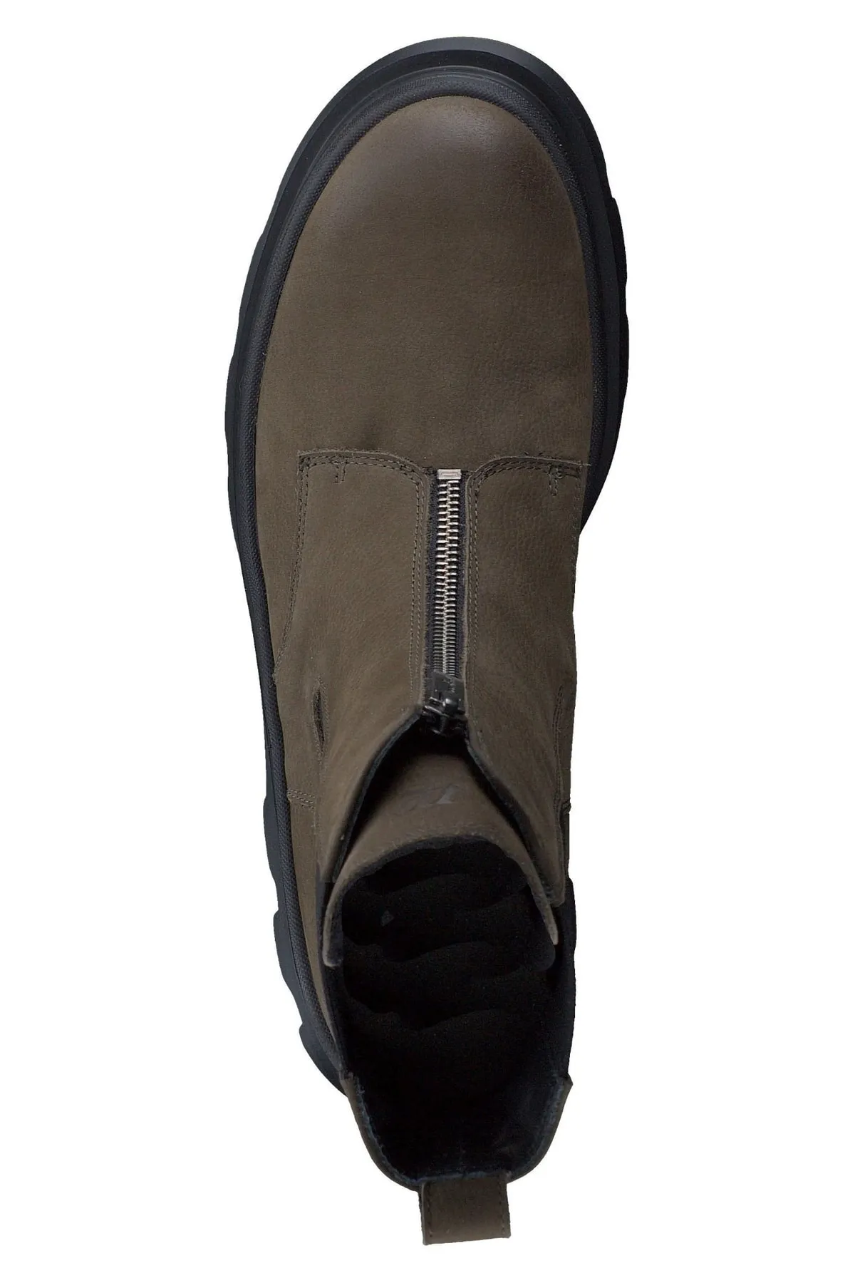 Paul Green  Stiefelette - Khaki - Blockabsatz