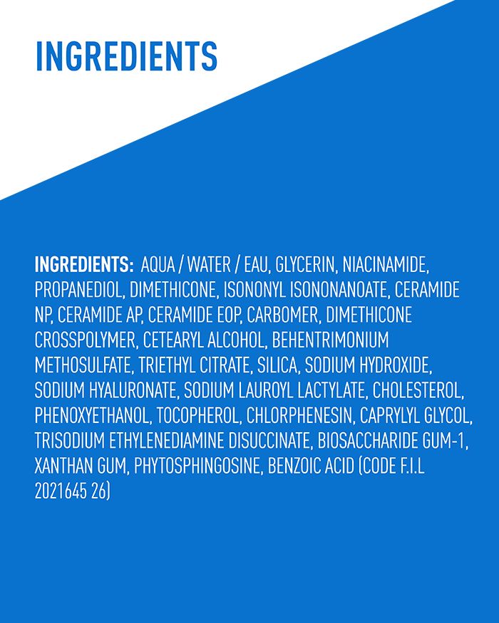 Gel hydratant ultra-léger. Texture rafraîchissante et légère, pour une sensation d'apesanteur sur la peau.