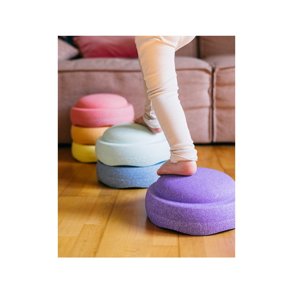 Stapelstein Original Rainbow Pastell, 6 Stk.