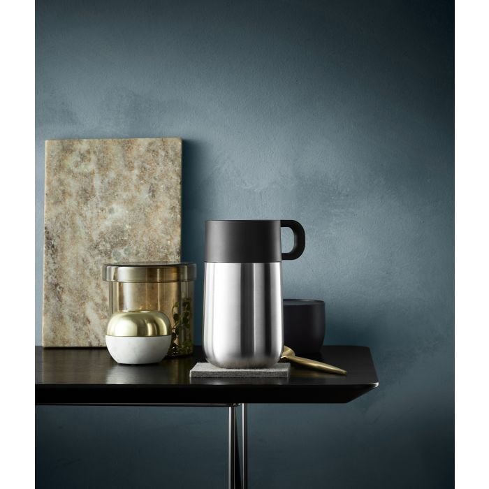 Impulse Travel Mug Thermobecher, 0,3 l, Edelstahl gebÜrstet