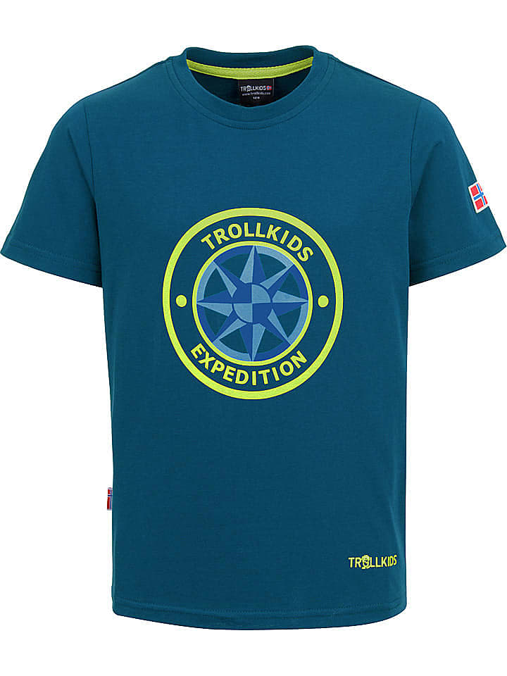 Trollkids Funktionschirt grün günstig kaufen 152