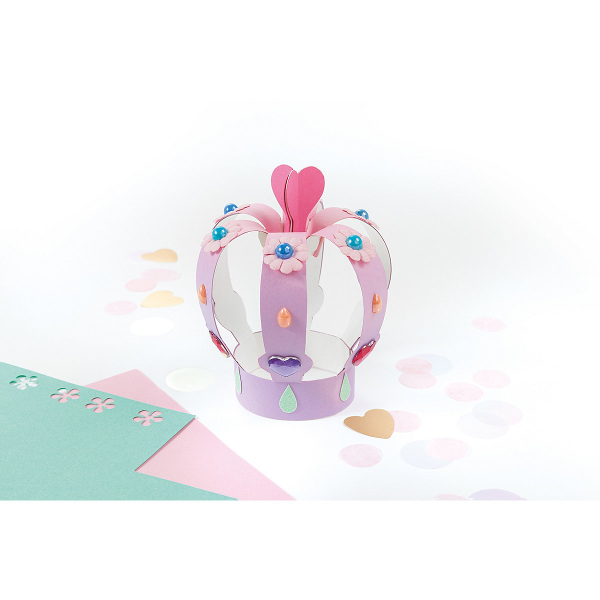Bastelset Kinderhüte Märchen, 3 Stück