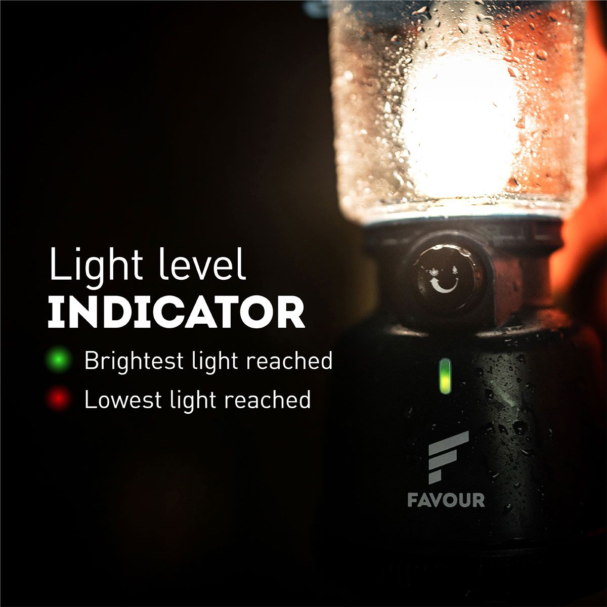 Favour L0818 Filament LED-Laterne