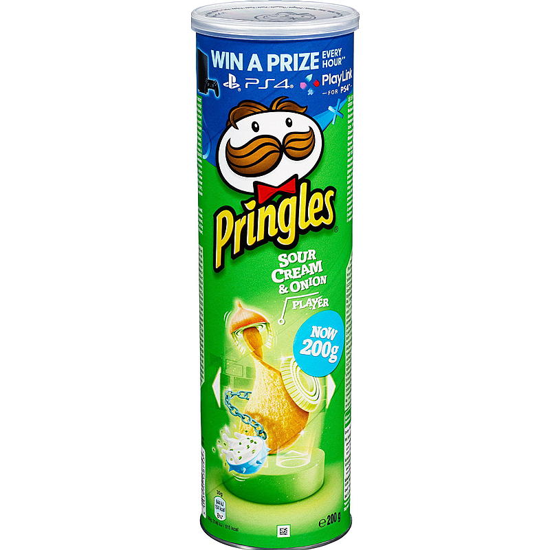 Pringles Pringles 200 g, Sourcream & onion