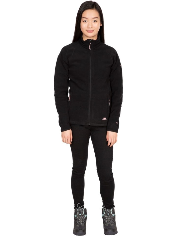Trespass Fleecejacke/Fleecepullover in Schwarz günstig kaufen
