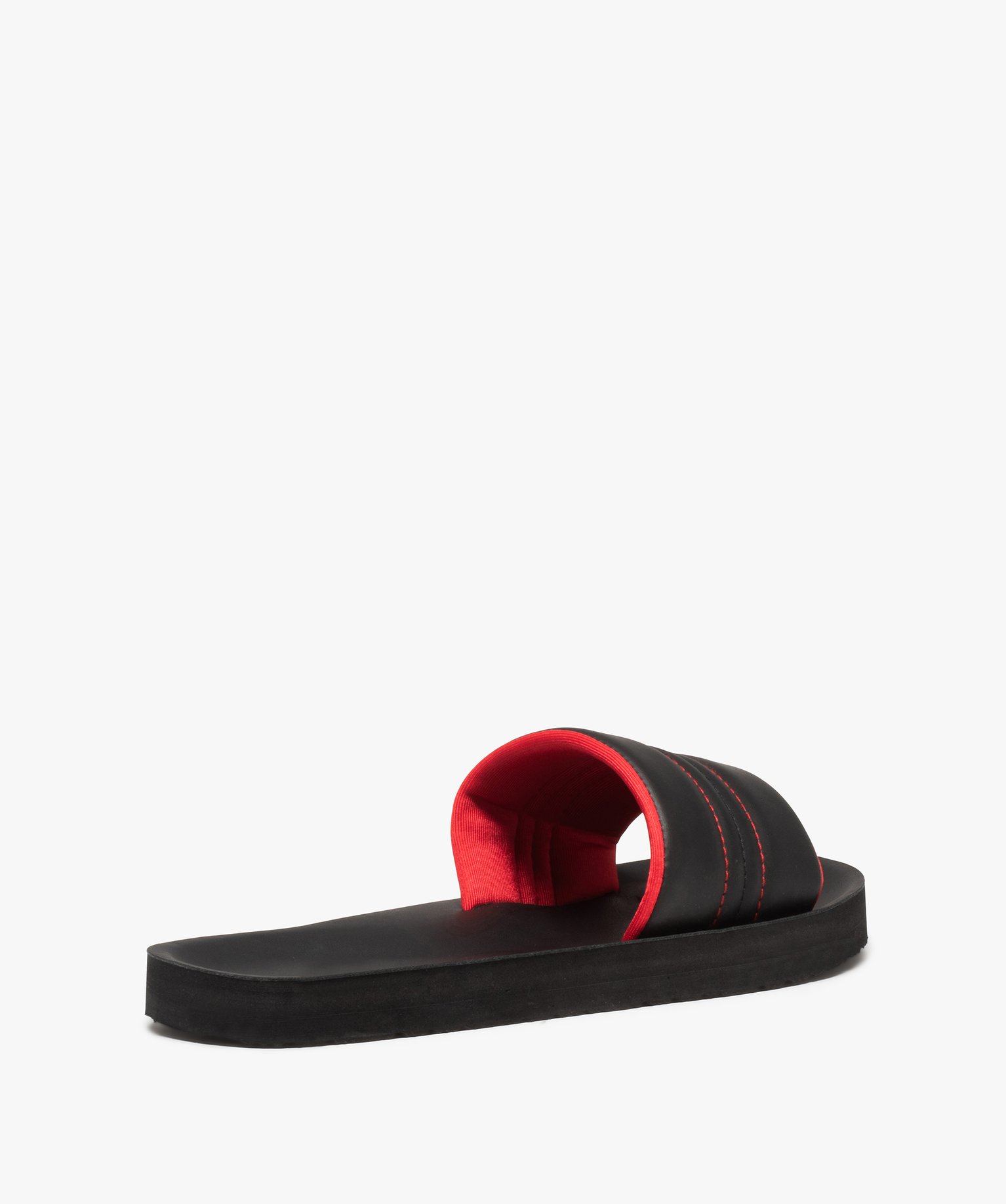 Mules de piscine homme bicolores - Isotoner noir | GEMO