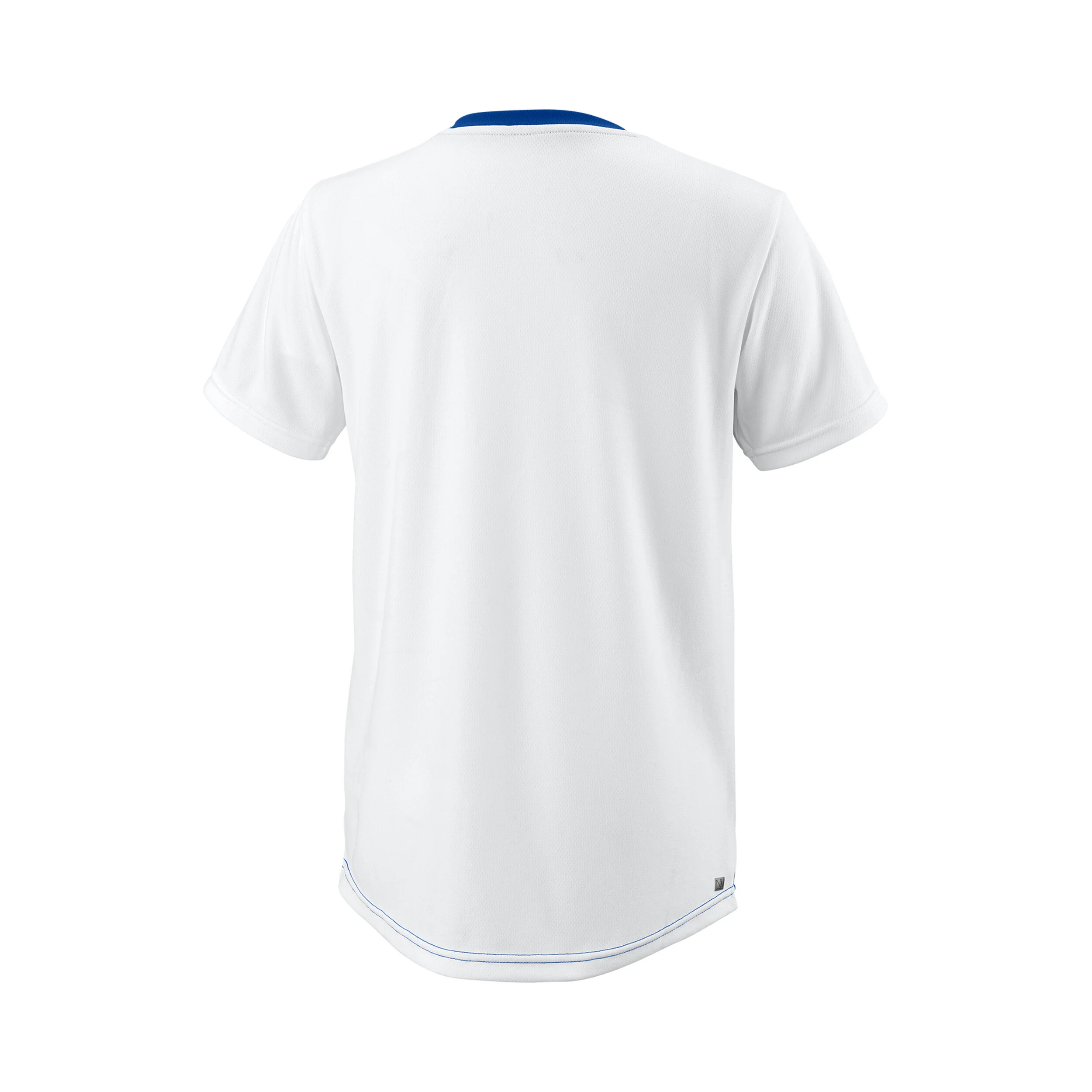 Team T-Shirt Jungen - Blau, Weiß