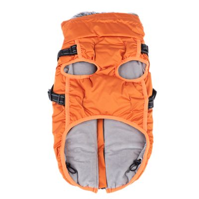 TIAKI Hundemantel mit Geschirr Arkon, orange