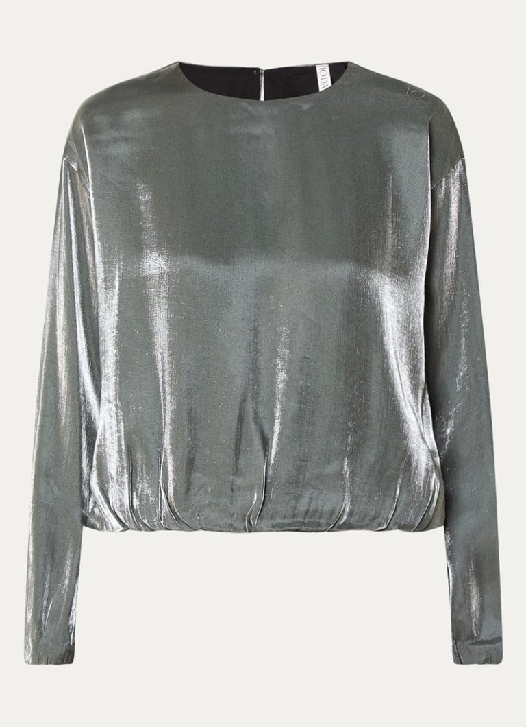 10DAYS Tunika med metallisk finish