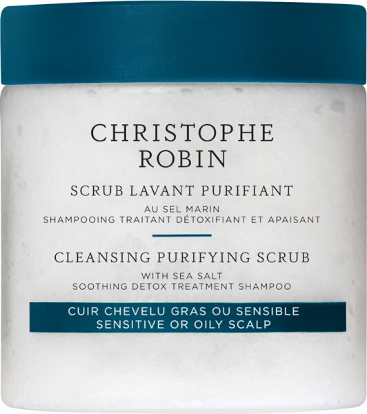 Christophe Robin Purifying Detox Cleansing Purifying Scrub With Sea Salt Kopfhautshampoo