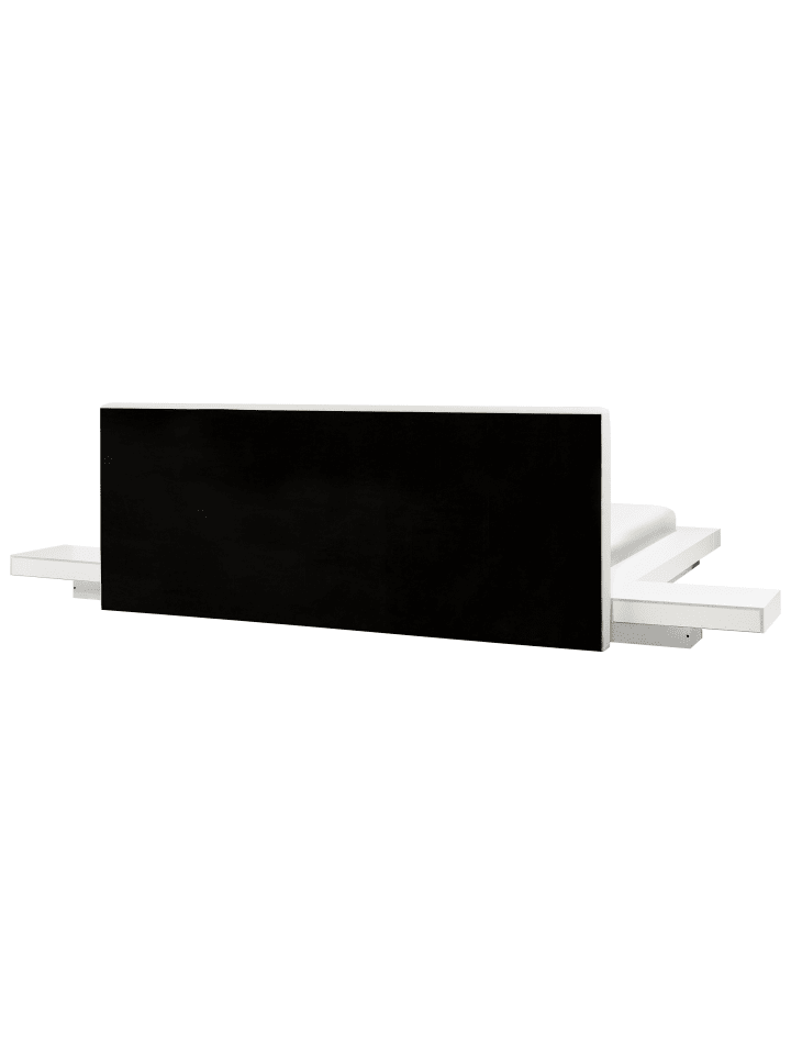 Beliani Doppelbett ZEN in Weiß/Weiß - (W) 328 x (H) 86 x (L) 229 cm günstig kaufen onesize