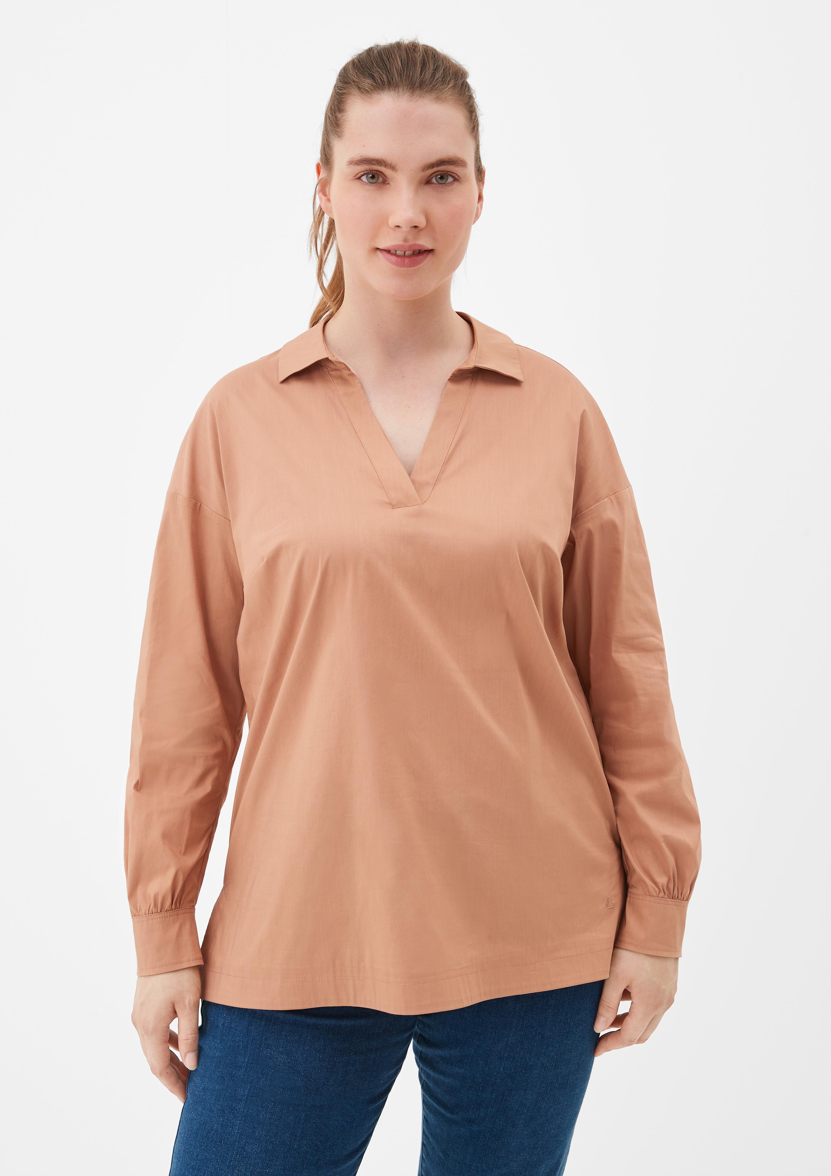 Bluse aus Popeline  2121180-8748