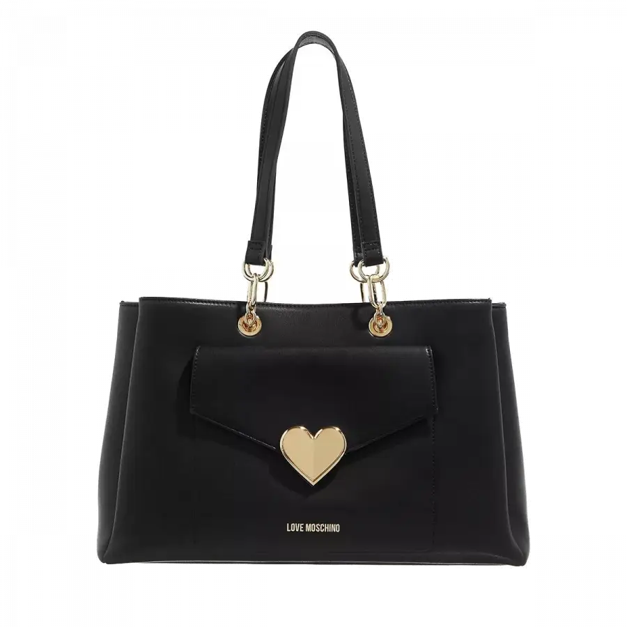 Love Moschino - Love Moschino Shoulder Bags Kunstleder Black - schwarz