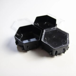 Honeycombs Ressourcenschalen inkl. Deckel (Schwarz) (3)