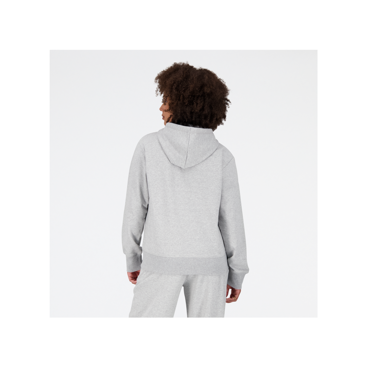 New Balance Stacked Oversized Hoody Damen FAG