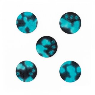 ** % SALE % ** Dark Technology 50mm Round - Base Topper (47mm) (5)