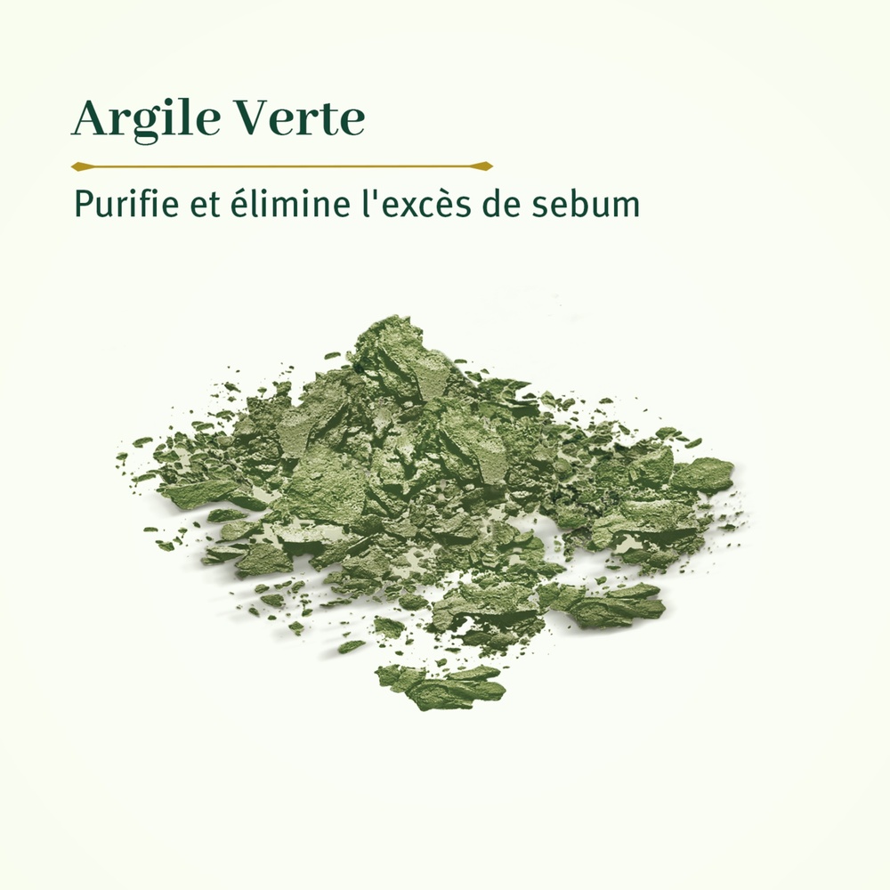 le petit olivier Pâte d'Argile Purifiante Visage & CorpsArgile Verte Pâte d'Argile - Peaux Mixtes à Grasses