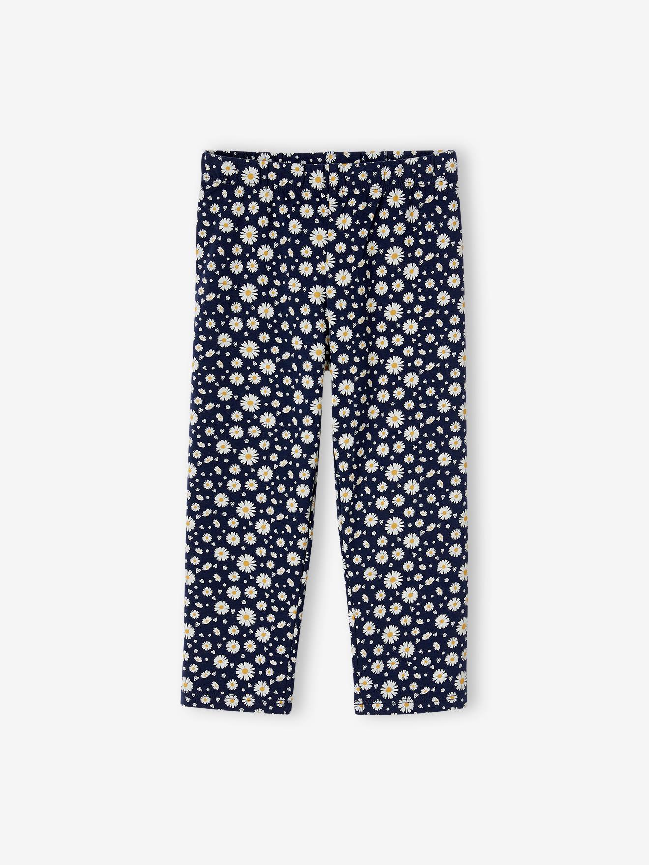 Vertbaudet 2er-Pack Mädchen 3/4-Leggings Oeko-Tex - anthrazit