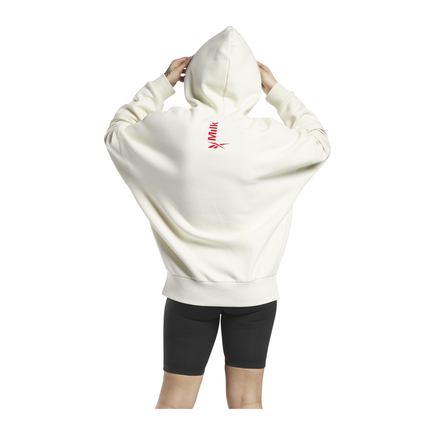 Reebok Milk Make Up Lux Hoody Weiss