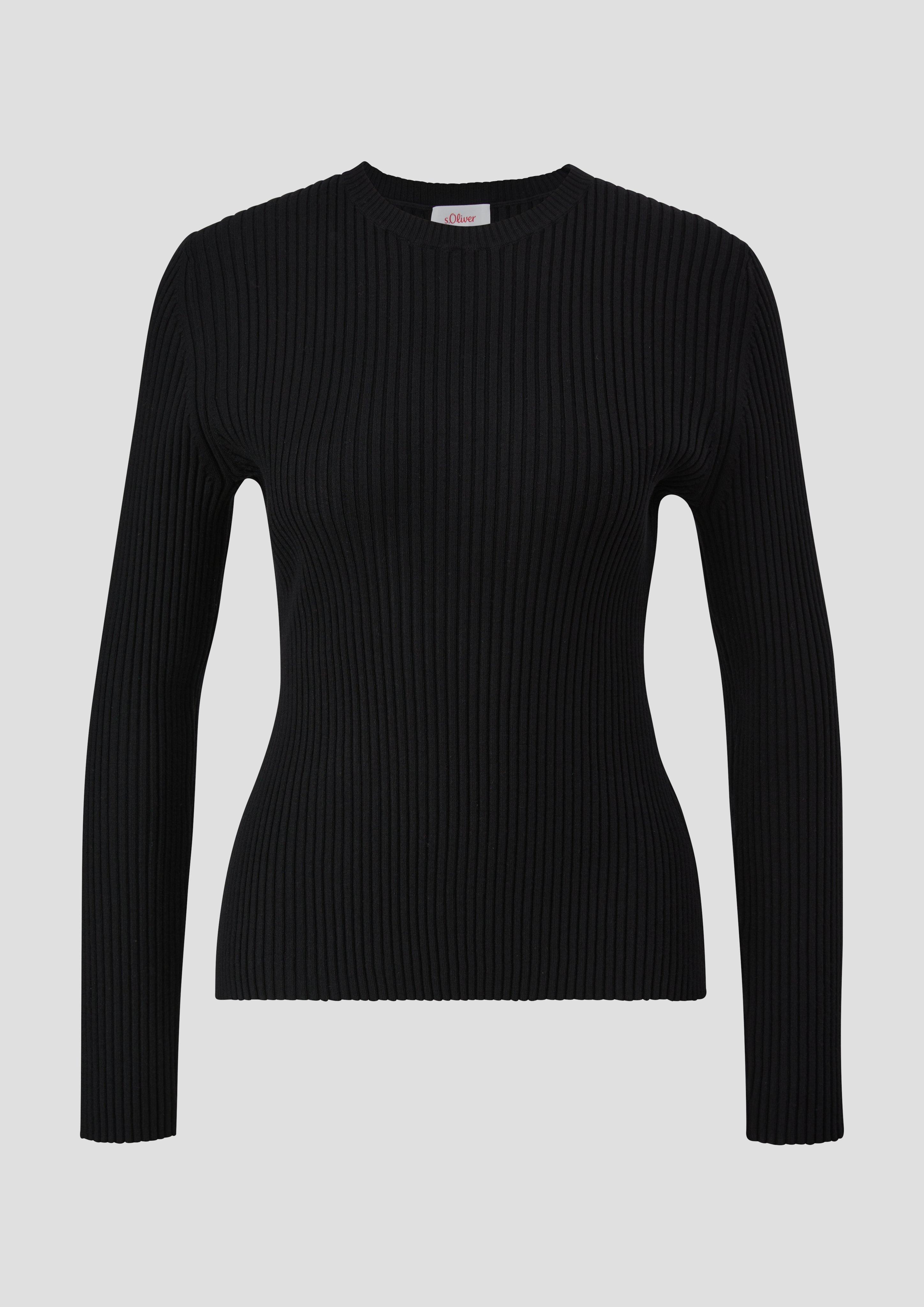 Leichter Strickpullover aus Viskosemix  2142717-9999