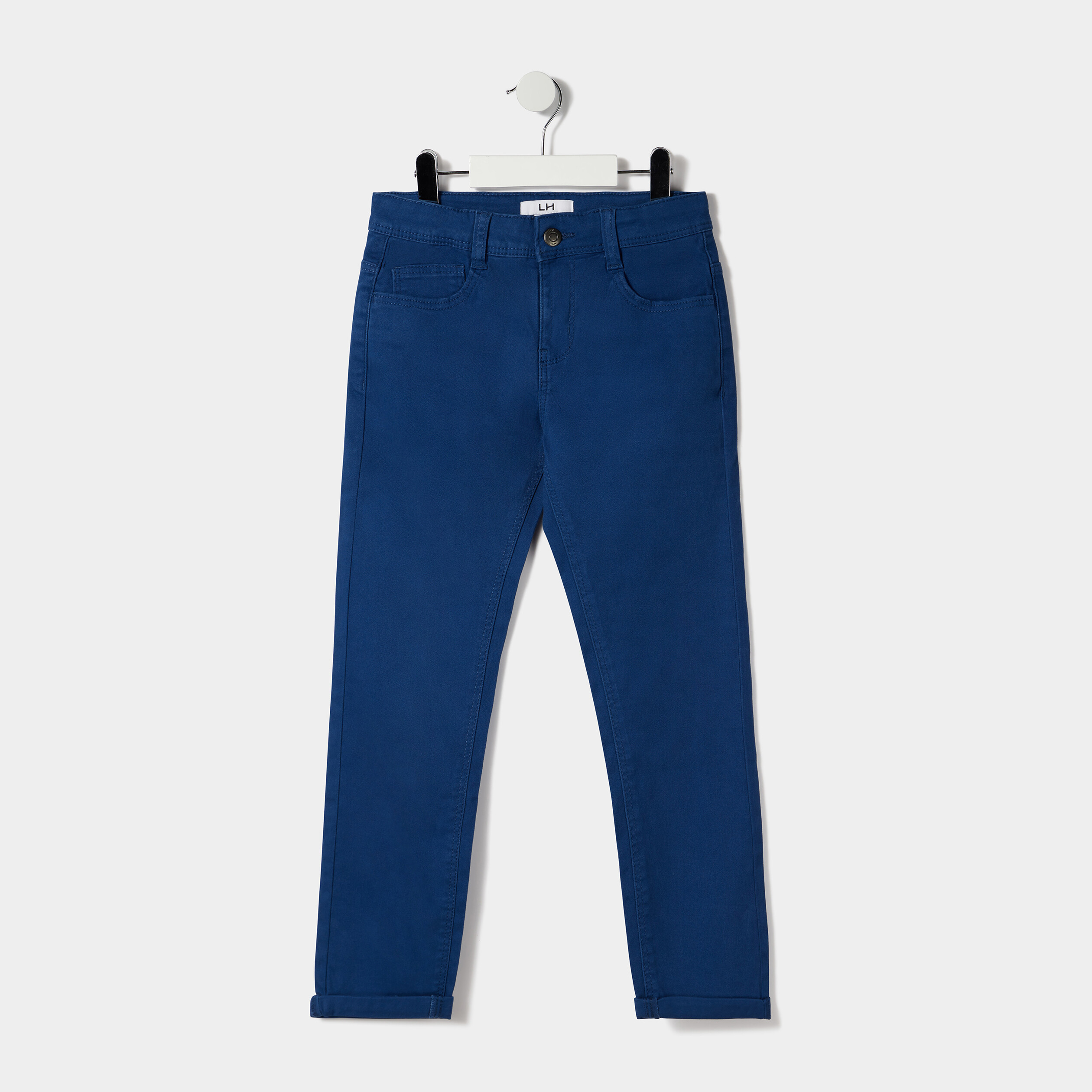 Pantalon regular bleu violet garçon | La Halle