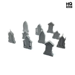 HQ Resin - Gothic Tombstones