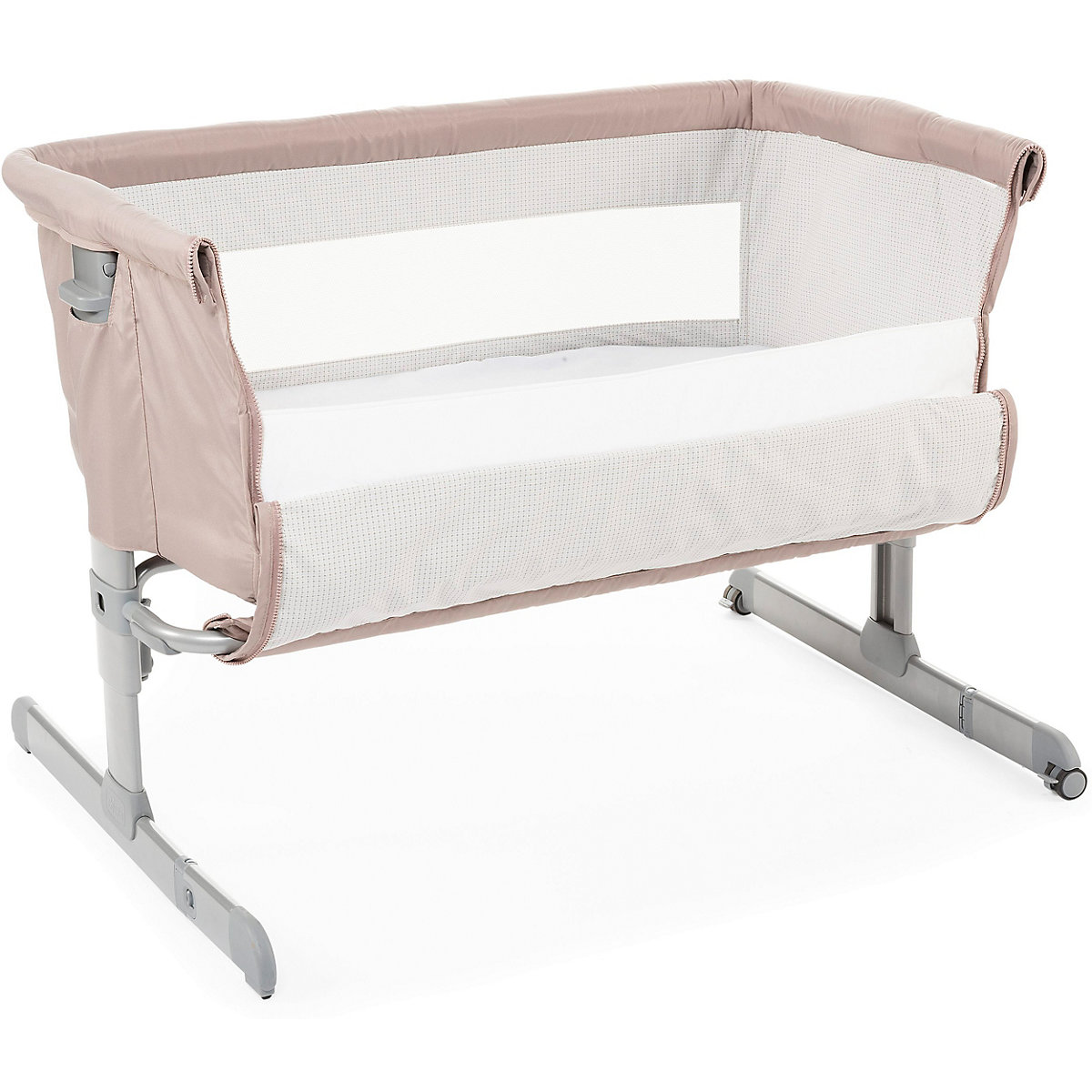 Beistellbettchen Next2Me mit 2 Rollen, beige