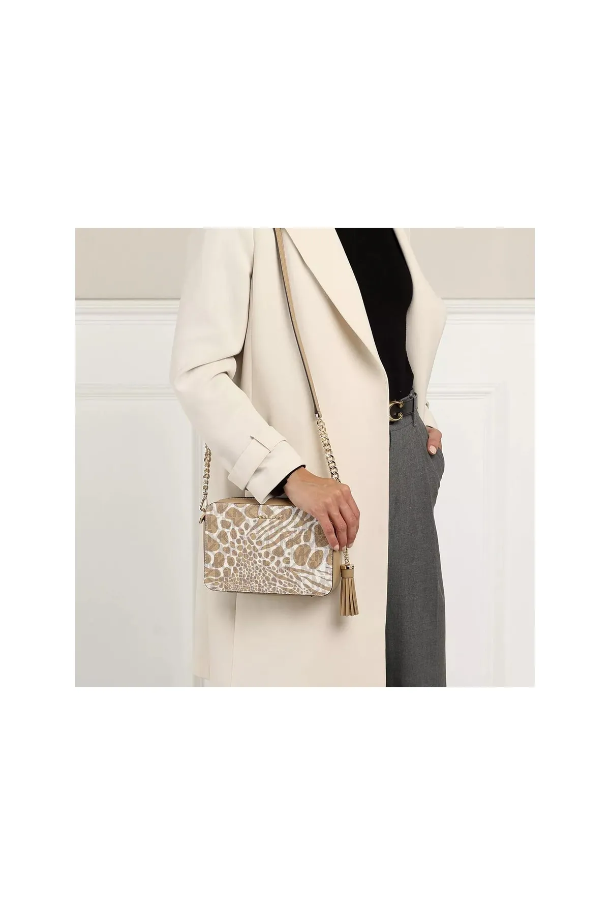 Michael Kors  Handtasche - Braun - Strukturiert