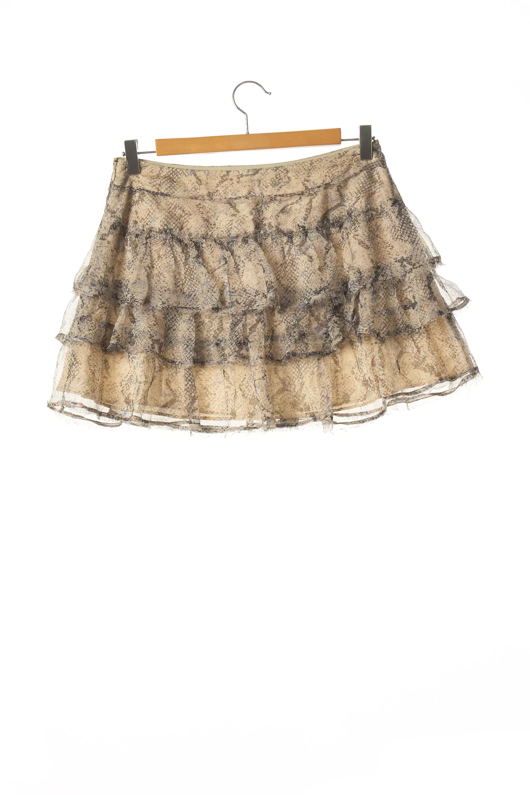 Zadig Voltaire Mini Jupe Femme couleur beige