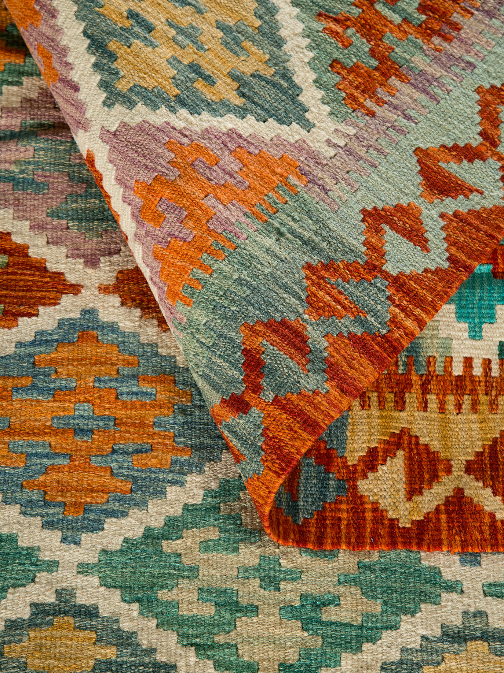 Afghan Kelim ca. 148 x 189 cm, Unikat / Einzelstück