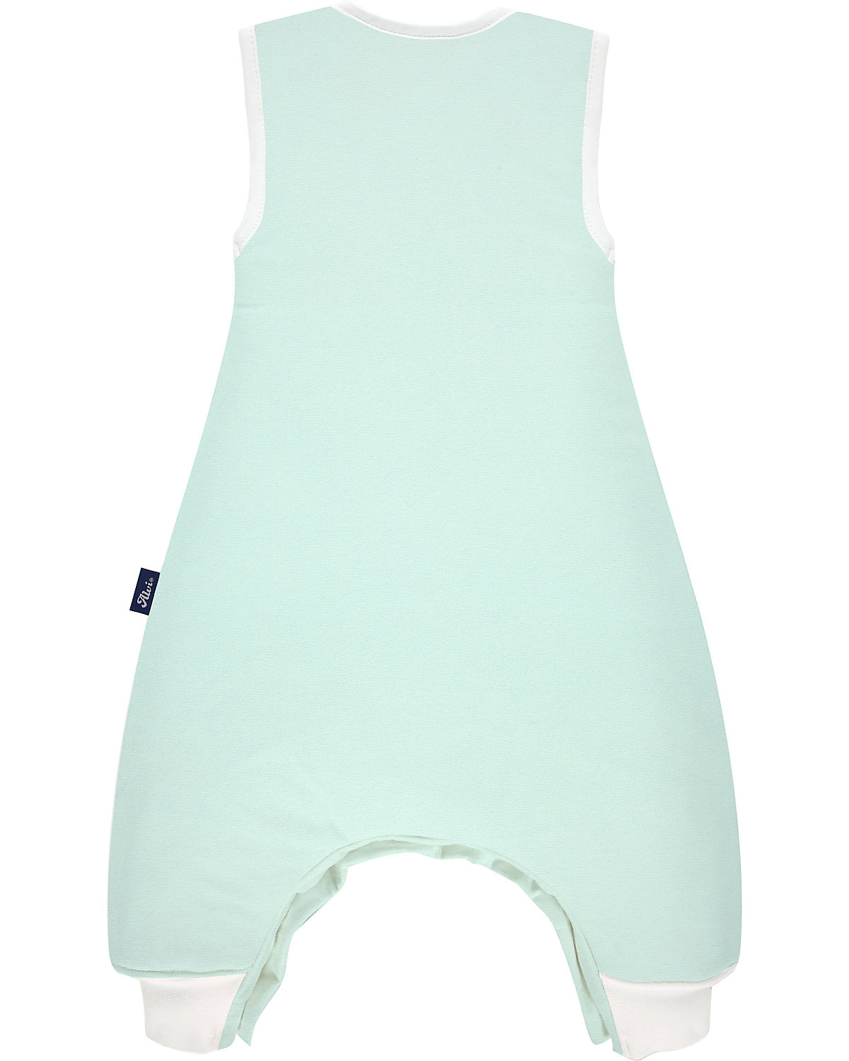 Sleep-Overall Bio-Baumwolle - TOG 1,0 - Felpa Nap mint, 100 cm