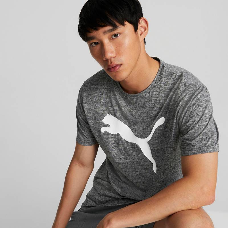 PUMA FAVOURITE HEATHER CAT Funktionsshirt Herren
