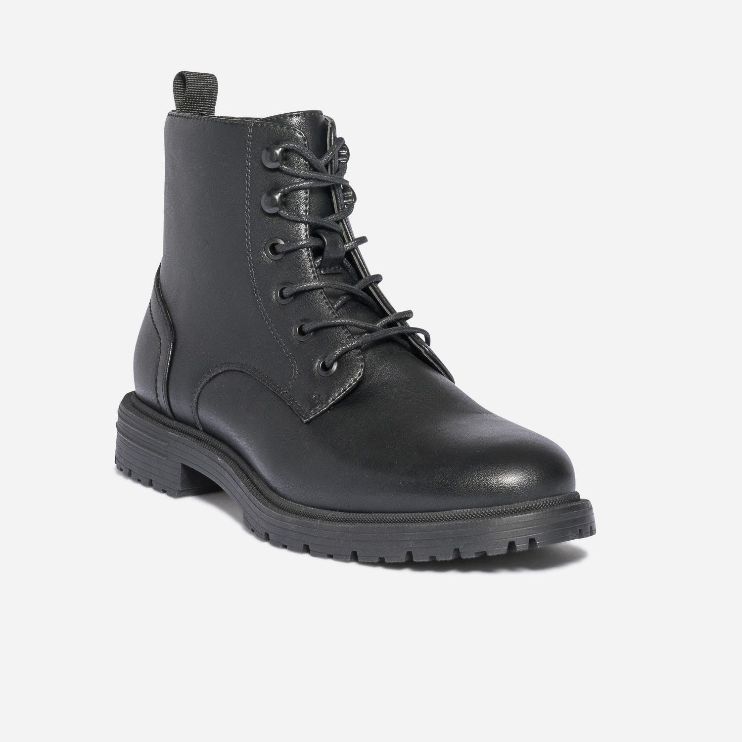 Boots à lacet noir