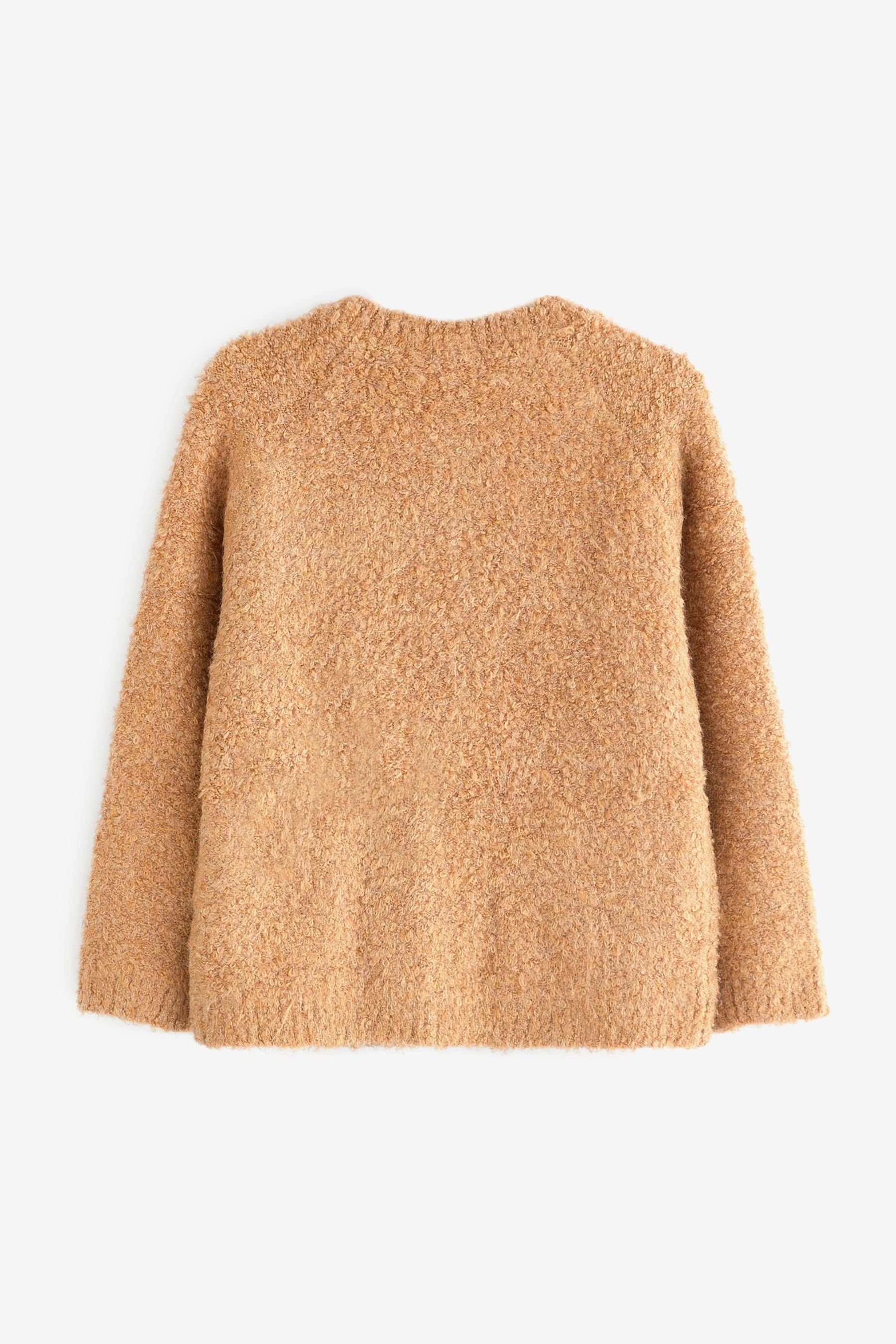 Next Strickjacke Bouclé-Strickjacke (1-tlg)