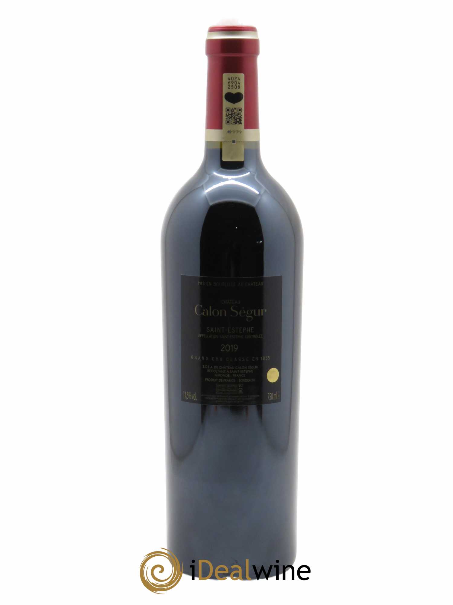 Château Calon Ségur 3ème Grand Cru Classé (CBO à partir de 6 bts) 2019 - Lot de 1 Bouteille