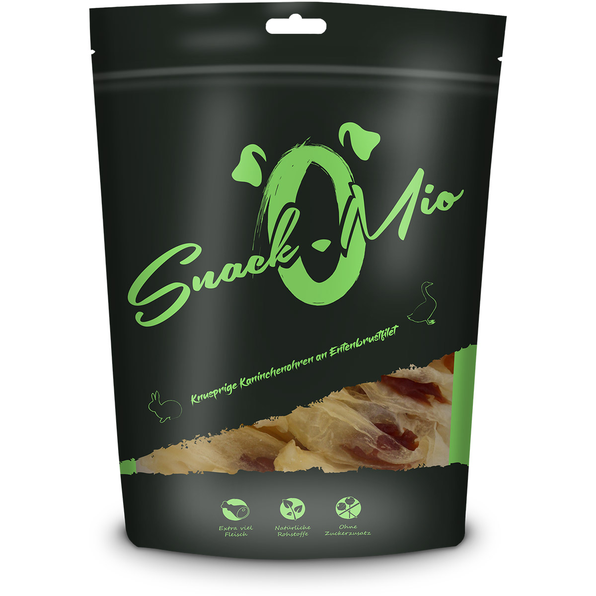 SnackOMio - Kaninchenohren an Entenbrustfilet kaufen bei ZooRoyal