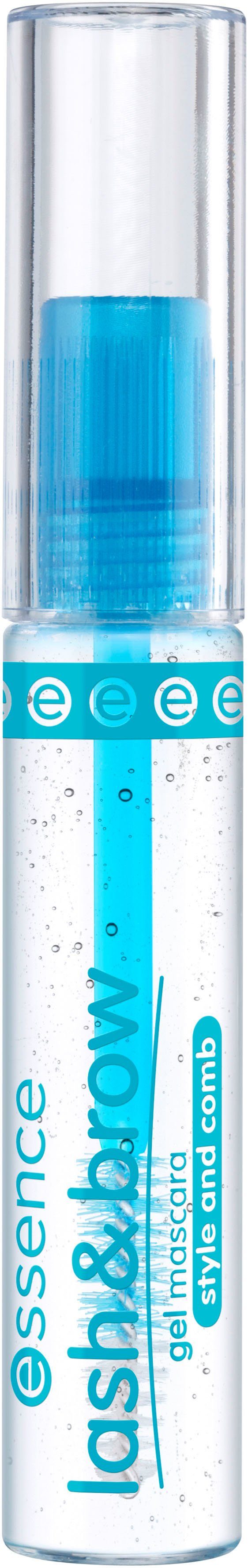 Essence Mascara lash & brow gel, 3-tlg., Wimperntusche und Augenbrauen-Gel, pflegend