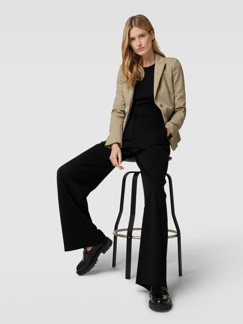 Blazer mit Paspeltaschen Modell 'GIACCA' in olivgrün