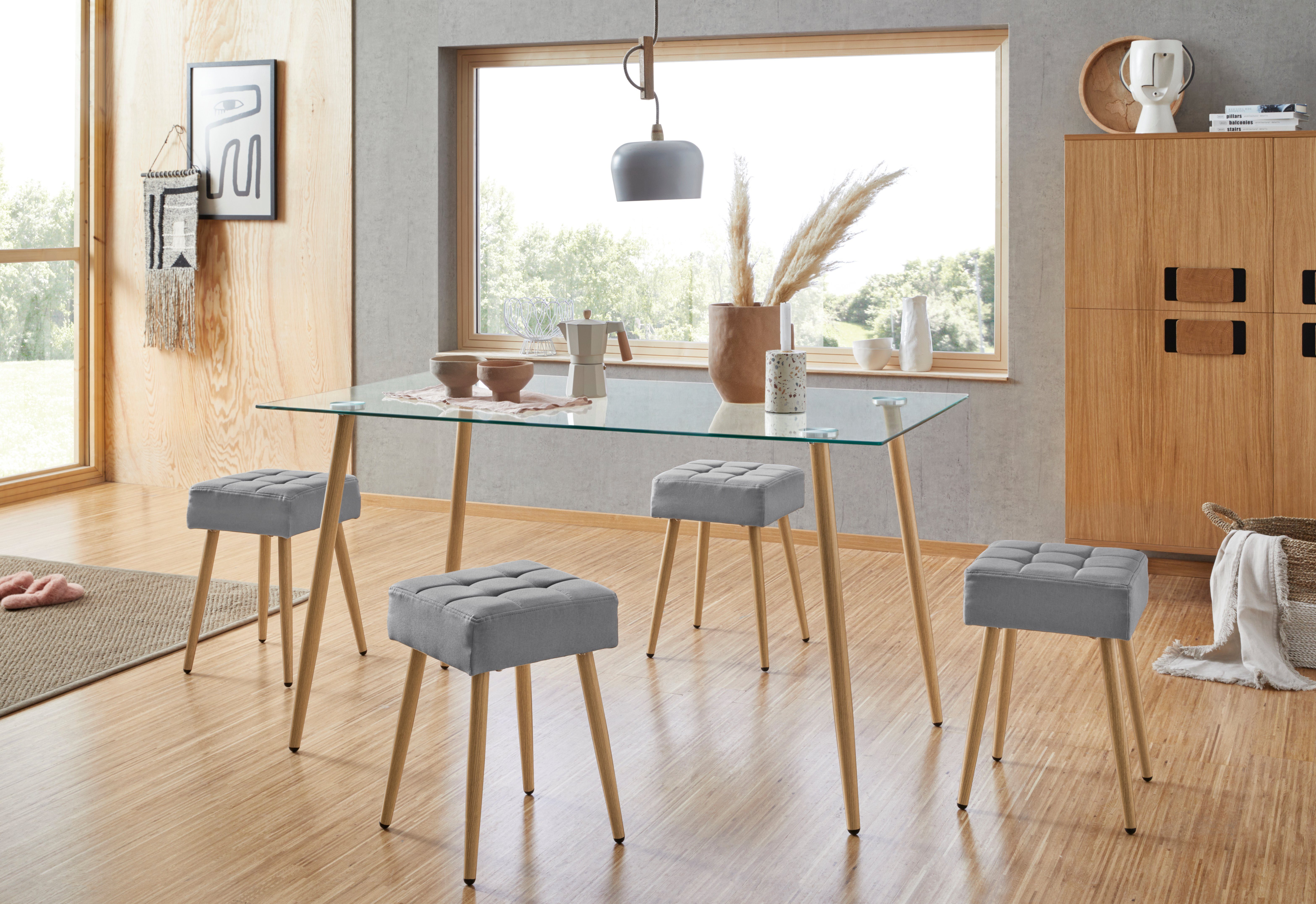 INOSIGN Glastisch Miller, Breite 140 cm