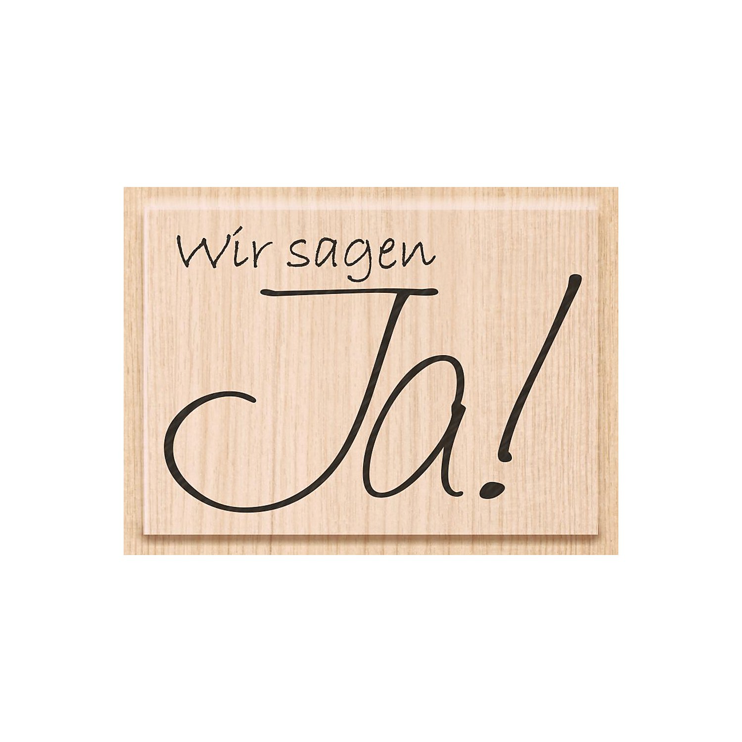 Holzstempel 