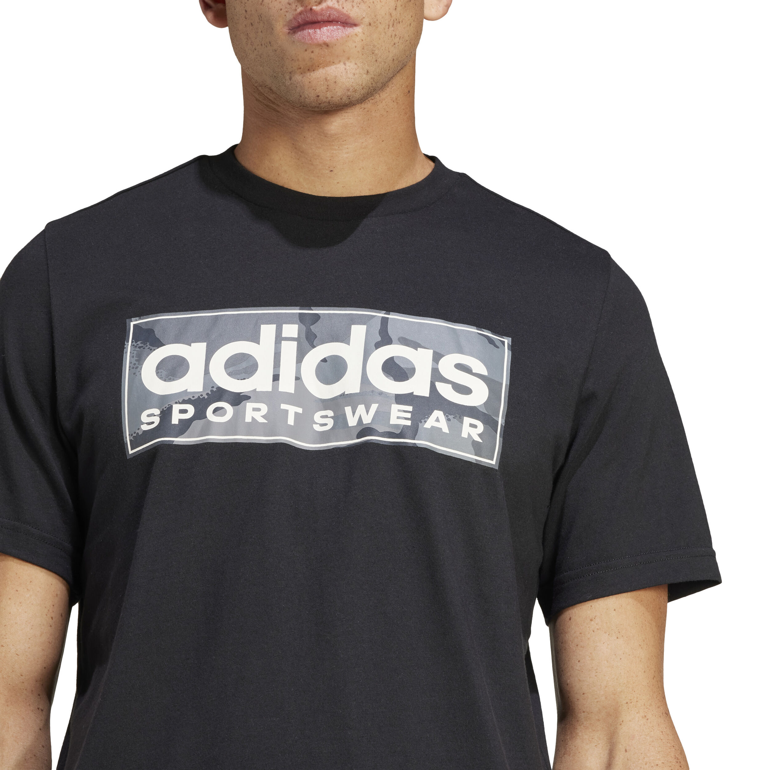Camo Graphic 2 T-Shirt Herren - Schwarz, Grau