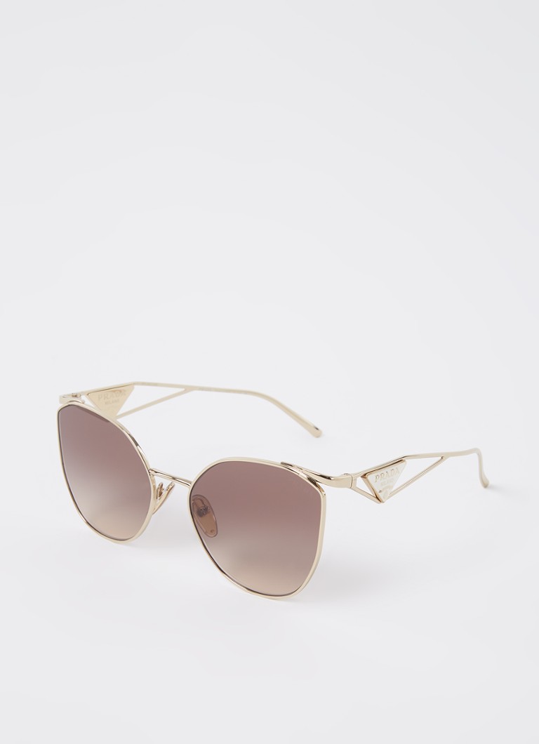 Prada Prada *PR 50ZS GLD SHN GRY G