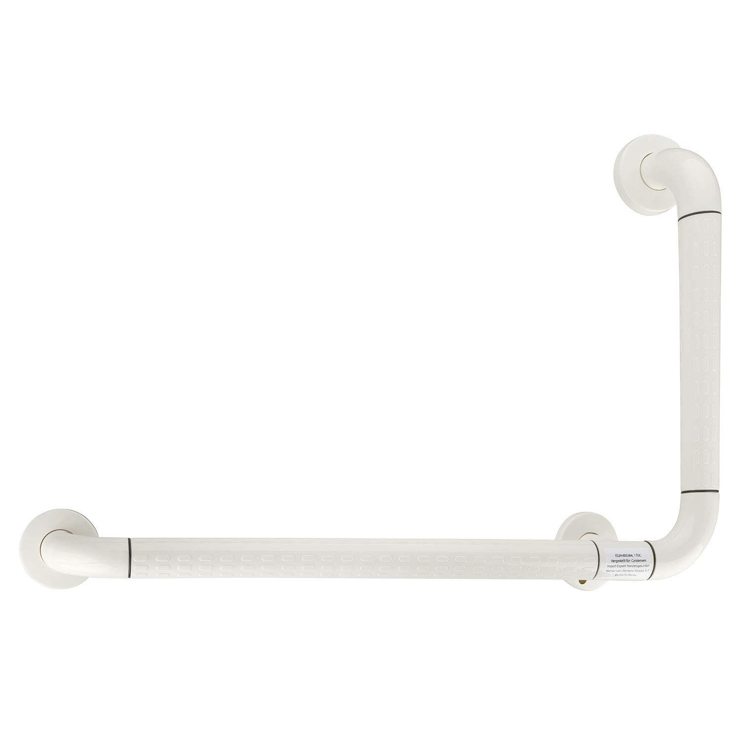 flexilife Haltegriff flexilife Eck-Wandhaltegriff Badewannengriff für flexilife Badewanne WC oder Dusche, Kunststoff Länge: 70 cm, Höhe: 38 cm, Weiß