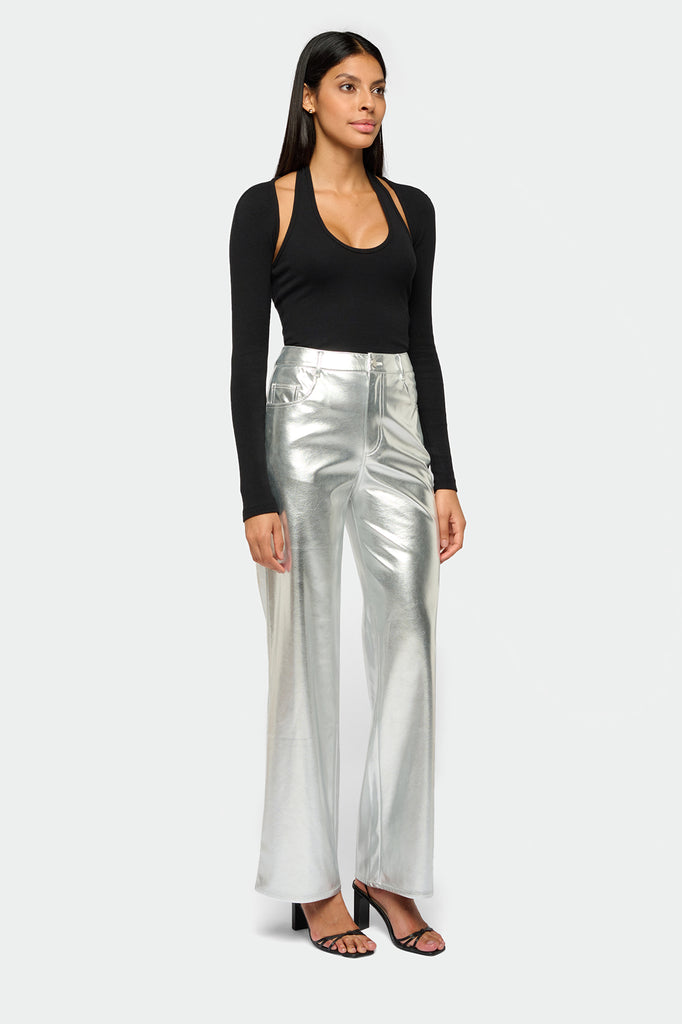 Pantalon Taille Haute Lisy