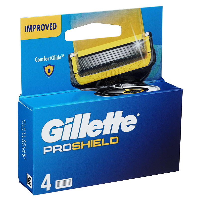 Gillette Gillette blader 4-pk Proshield  Manual