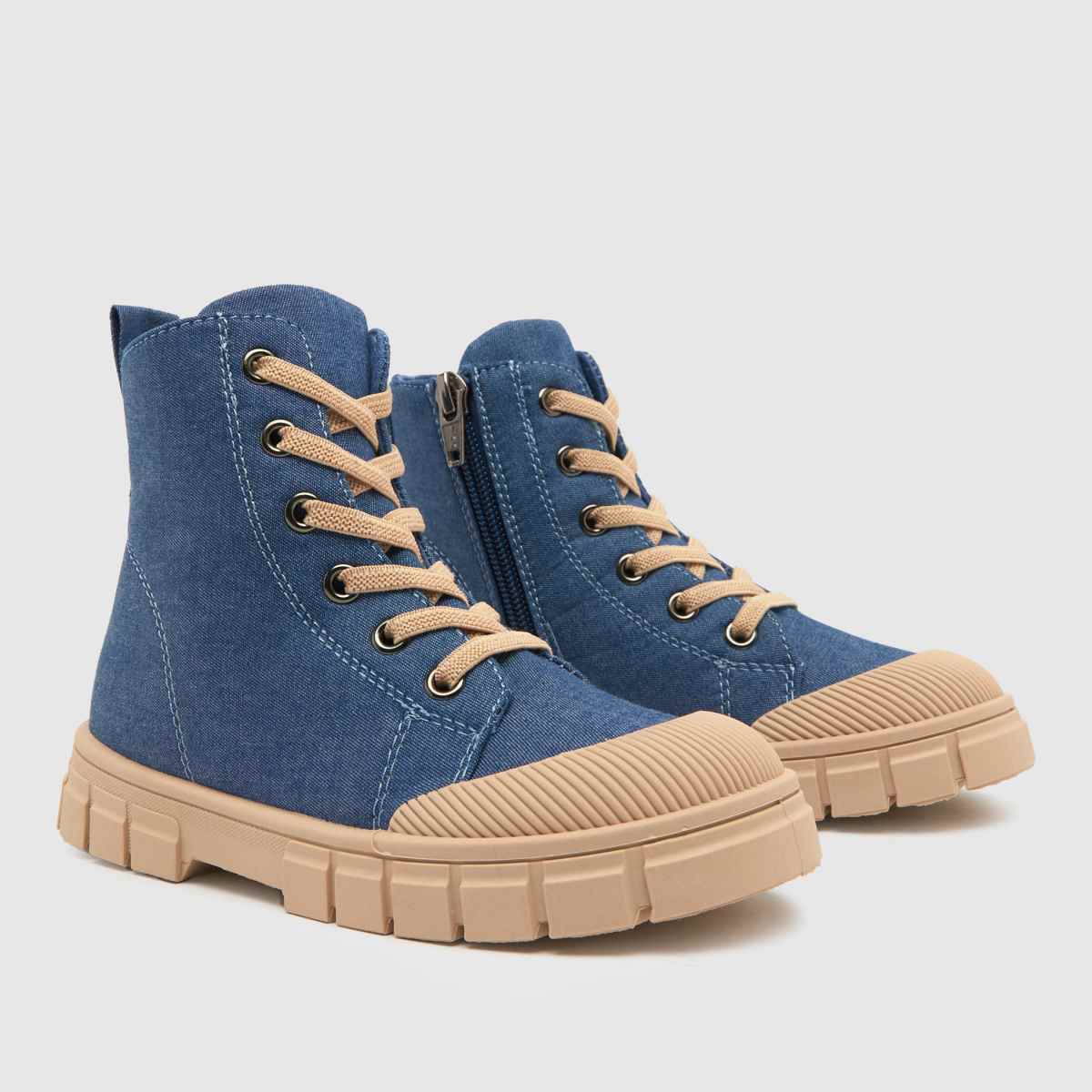 Schuh sötétkék Carousel Lány Junior csizma