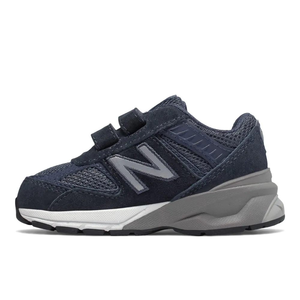 New Balance InfantBoys 990v5 Hook and Loop IV990NV5 / blau