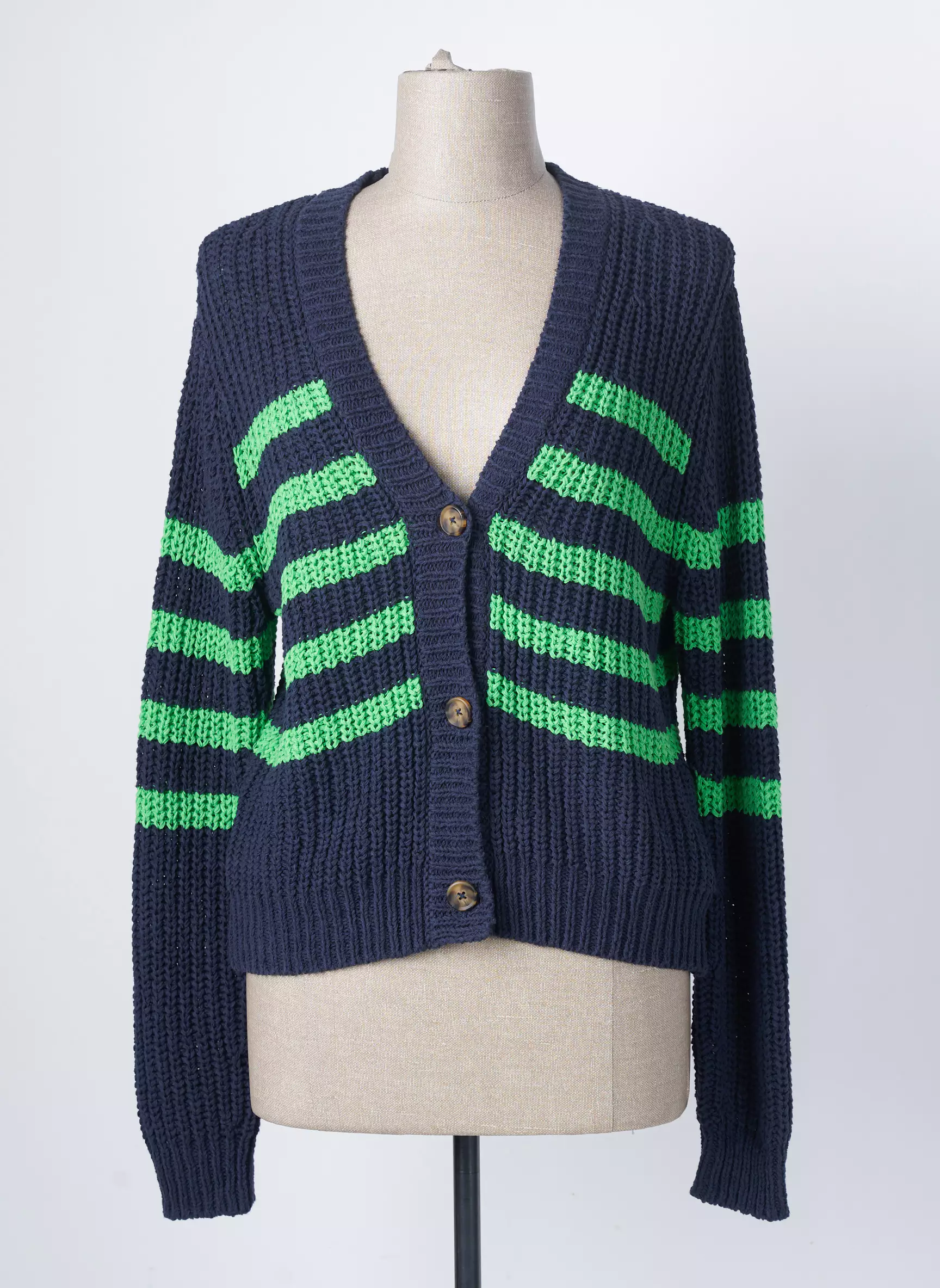 Oui Cardigans Femme couleur bleu