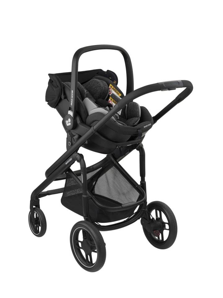 Maxi-Cosi Plaza  Kombikinderwagen Essential Black in Schwarz ab 0 Monate günstig kaufen onesize